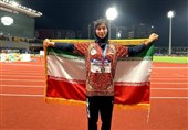 نایب قهرمانی بانوی ایرانی در دوومیدانی جوانان آسیا