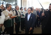 بدرقه نخستین قطار مسافری اردبیل ـ مشهد با حضور مسؤولان استانی و ملی