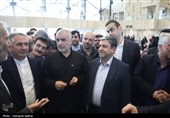 بدرقه نخستین قطار مسافری اردبیل ـ مشهد با حضور مسؤولان استانی و ملی