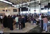 بدرقه نخستین قطار مسافری اردبیل ـ مشهد با حضور مسؤولان استانی و ملی