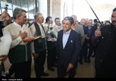 بدرقه نخستین قطار مسافری اردبیل ـ مشهد با حضور مسؤولان استانی و ملی