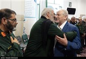 سرلشکر رحیم صفوی دستیار و مشاور عالی فرماندهی کل قوا در مراسم بزرگداشت سپهبد شهید محمد پاکپور