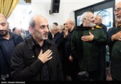 جبلی رئیس سازمان صدا و سیما در مراسم بزرگداشت سپهبد شهید محمد پاکپور