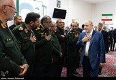 سرلشکر رحیم صفوی دستیار و مشاور عالی فرماندهی کل قوا در مراسم بزرگداشت سپهبد شهید محمد پاکپور