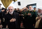 حسین شریعتمداری مدیرمسئول روزنامه کیهان در مراسم بزرگداشت سپهبد شهید محمد پاکپور