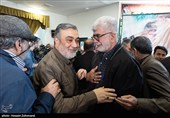 سردار حسین اشتری مشاور عالی رییس ستاد کل نیرو‌های مسلح در مراسم بزرگداشت سپهبد شهید محمد پاکپور