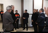 بازدید میدانی استاندار اردبیل از اداره کل راهداری و پلیس راه محور اردبیل-خلخال