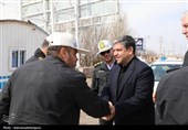 بازدید میدانی استاندار اردبیل از اداره کل راهداری و پلیس راه محور اردبیل-خلخال