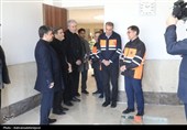 بازدید میدانی استاندار اردبیل از اداره کل راهداری و پلیس راه محور اردبیل-خلخال