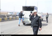 بازدید میدانی استاندار اردبیل از اداره کل راهداری و پلیس راه محور اردبیل-خلخال