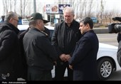 بازدید میدانی استاندار اردبیل از اداره کل راهداری و پلیس راه محور اردبیل-خلخال