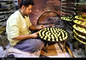 عطر شیرین کرمانشاه در نان برنجی و کاک