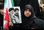 مراسم یادبود شهدای خانواده رهبر معظم انقلاب در حرم حضرت عبدالعظیم حسنی(ع)
