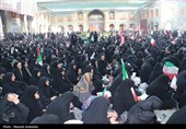 مراسم یادبود شهدای خانواده رهبر معظم انقلاب در حرم حضرت عبدالعظیم حسنی(ع)