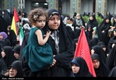 مراسم یادبود شهدای خانواده رهبر معظم انقلاب در حرم حضرت عبدالعظیم حسنی(ع)
