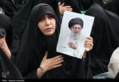 مراسم یادبود شهدای خانواده رهبر معظم انقلاب در حرم حضرت عبدالعظیم حسنی(ع)