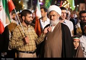 خروش مرگ بر آمریکا و طنین نماز استغاثه در یاسوج