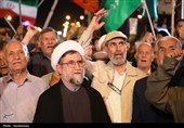 خروش مرگ بر آمریکا و طنین نماز استغاثه در یاسوج