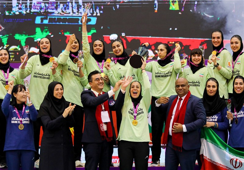 President Lauds Iran Women’s Volleyball Team for Back-to-Back CAVA Title