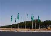 جشن ولایت دربیرجند اوج می‌گیرد؛میهمانی کیلومتری غدیرباده‌ها موکب مردمی