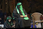شهادت وهب نصرانی در چهارمین شب سوگواره ملی تعزیه ده‌زیار