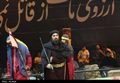 شهادت وهب نصرانی در چهارمین شب سوگواره ملی تعزیه ده‌زیار