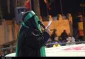 شهادت وهب نصرانی در چهارمین شب سوگواره ملی تعزیه ده‌زیار