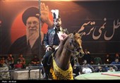 شهادت وهب نصرانی در چهارمین شب سوگواره ملی تعزیه ده‌زیار