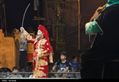 شهادت وهب نصرانی در چهارمین شب سوگواره ملی تعزیه ده‌زیار
