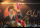 شهادت وهب نصرانی در چهارمین شب سوگواره ملی تعزیه ده‌زیار