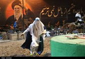 شهادت وهب نصرانی در چهارمین شب سوگواره ملی تعزیه ده‌زیار