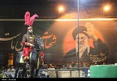 شهادت وهب نصرانی در چهارمین شب سوگواره ملی تعزیه ده‌زیار