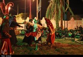شهادت وهب نصرانی در چهارمین شب سوگواره ملی تعزیه ده‌زیار