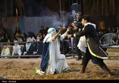 شهادت وهب نصرانی در چهارمین شب سوگواره ملی تعزیه ده‌زیار