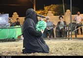 شهادت وهب نصرانی در چهارمین شب سوگواره ملی تعزیه ده‌زیار