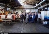 بازدید رئیس ستاد مبارزه با قاچاق کالا و ارز از واحدهای تولیدی البرز