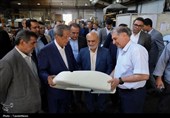 بازدید رئیس ستاد مبارزه با قاچاق کالا و ارز از واحدهای تولیدی البرز