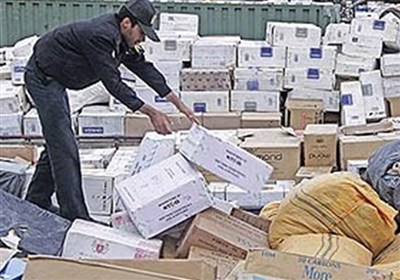 کشف محموله 26 میلیاردی کالای قاچاق در سنندج