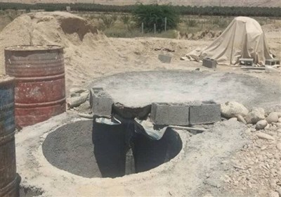 سه حلقه چاه غیرمجاز در بستر رودخانه دالکی دشتستان مسدود شد