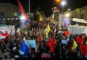 موج نود و دوم حماسه خیابان در زنجان