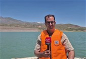 ببینید|گزارش تسنیم؛نیمی از بزرگ‌ترین سد تهران خالی است