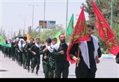 اجرای بیست‌وهشتمین حرکت مردمی کاروان در 5 نقطه استان اصفهان