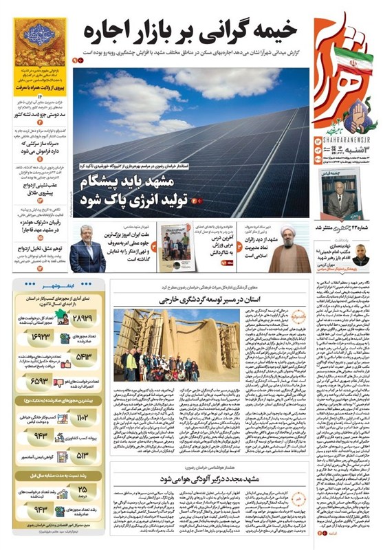 خراسان رضوی , اخبار استان خراسان رضوی , مشهد مقدس , اخبار مشهد , 