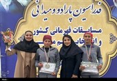 دختران طلایی کردستان روی سکوی افتخار کشور