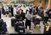 بازگشت نخستین گروه پروازی حجاج به مشهد