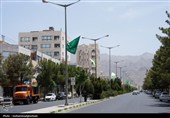 حال وهوای شهر محیطی بیرجند در استانه عید ولایت