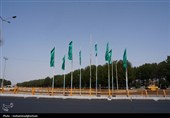 فضای محیطی بیرجند در آستانه عید ولایت