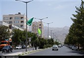 حال وهوای شهر محیطی بیرجند در استانه عید ولایت