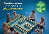 اجرای پویش به عشق علی(ع) برای حمایت از کودکان نیازمند