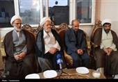 دیدار حجت الاسلام علی سعیدی با خانواده شهید زنجان